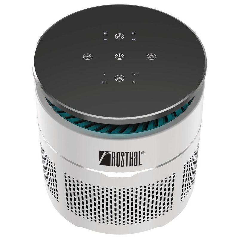 Mini Purificador de Ambiente para Escritorio Blanco 19 cm