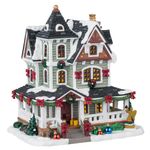 Residencia Navideña “Whitbey” con Luz LED para Villa Navideña