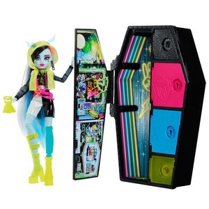 Muñeca Monster High Frankie Stein Skulltimate Secrets Neon Frights