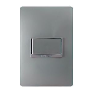 Interruptor Sencillo 15A Luzica Grafito