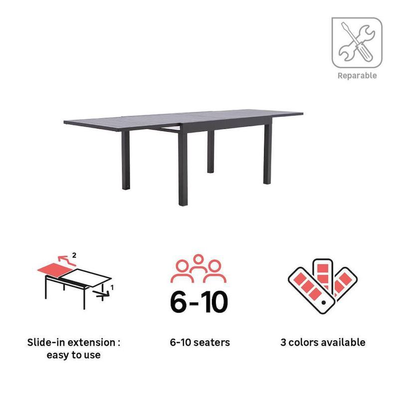 Mesa de Jardín Extensible Lyra II