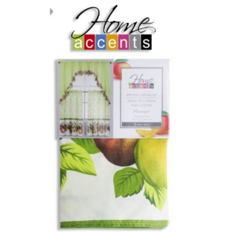 Set de Cortinas para Cocina Limones 3 Pzas