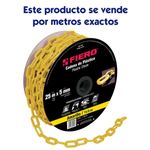 Cadena de Plástico 5 mm 30 Libras Color Amarillo Venta por Metro