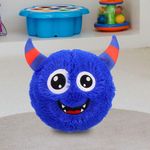 Pelota Fluffy Monstruo Azul 23 Cm