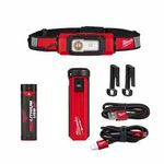 Linterna LED De Cabeza Recargable USB 600 Lúmenes - Milwaukee Electric