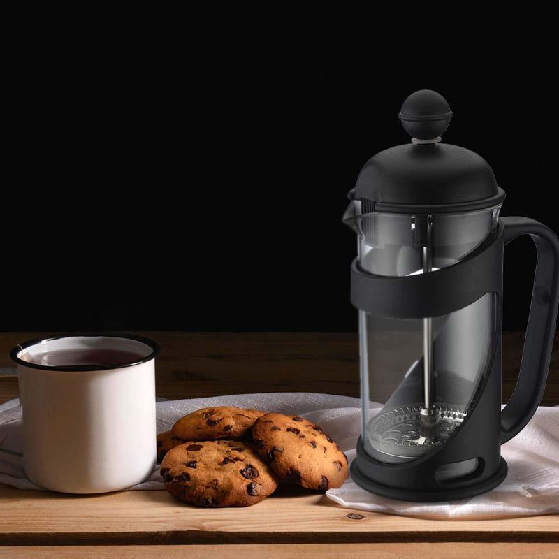 Cafetera Negra de 600 ml