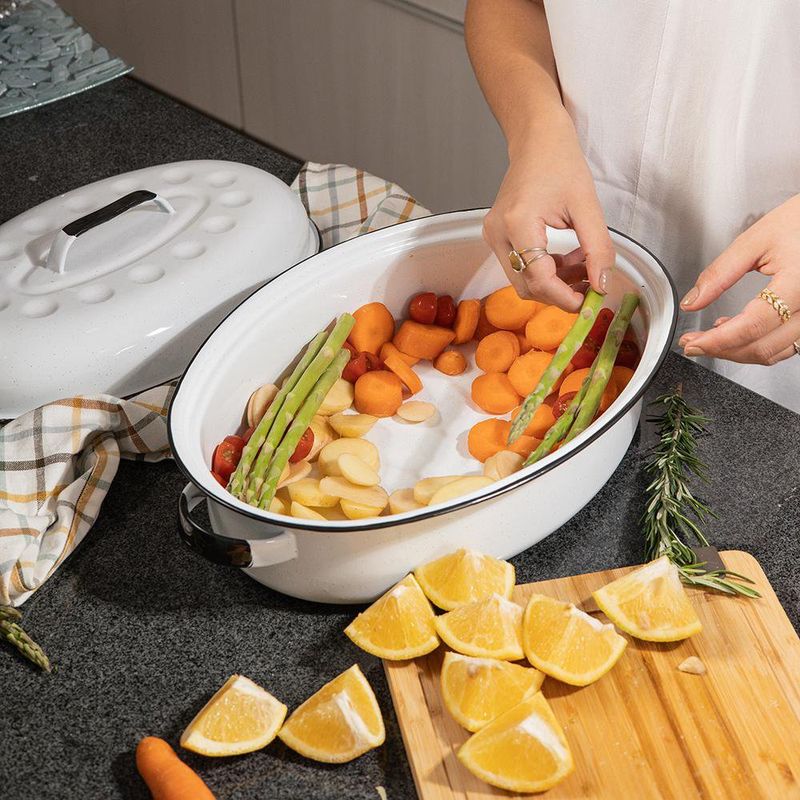 Pavera con Parilla Ovalada Peltre 18 Plg