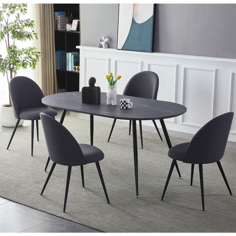 Comedor Semi Circular Piazza para 4 Personas