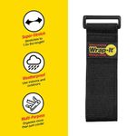Set De Correas Para Almacenar Negro 30 Cm 4 Pzas - Wrap-it