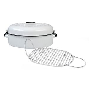 Pavera con Parilla Ovalada Peltre 18 Plg