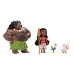 Set De Muñecas Moana Y Maui Con Accesorios