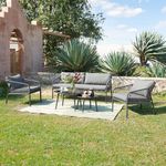 Set de Mesa Andre Gris 5 Pzas