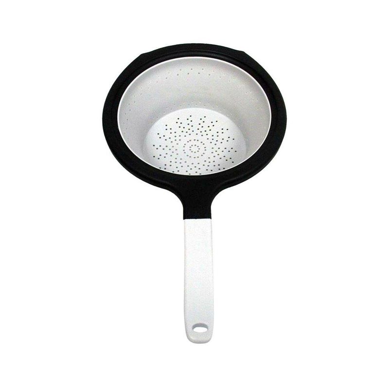 Colador Silicona Colapsable con Mango Antideslizante