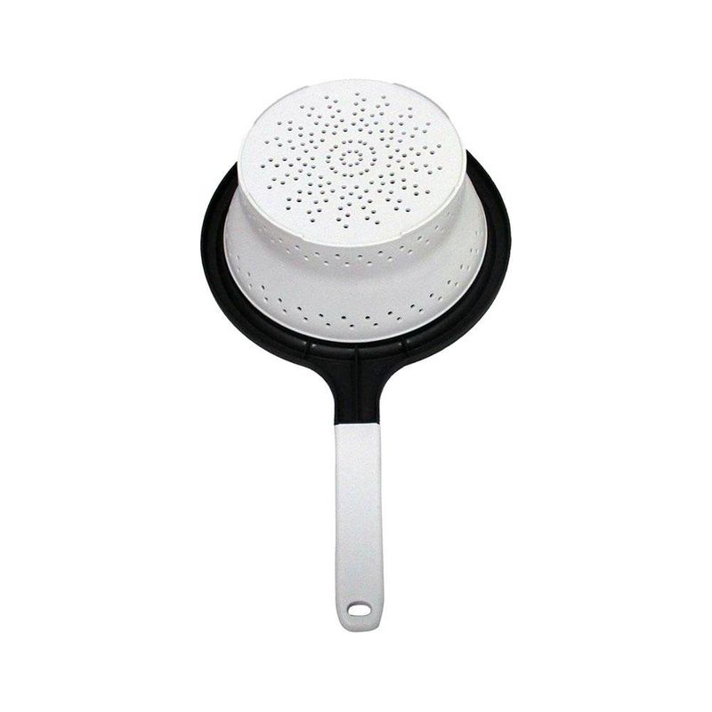 Colador Silicona Colapsable con Mango Antideslizante
