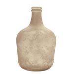 Garrafa de Vidrio Beige