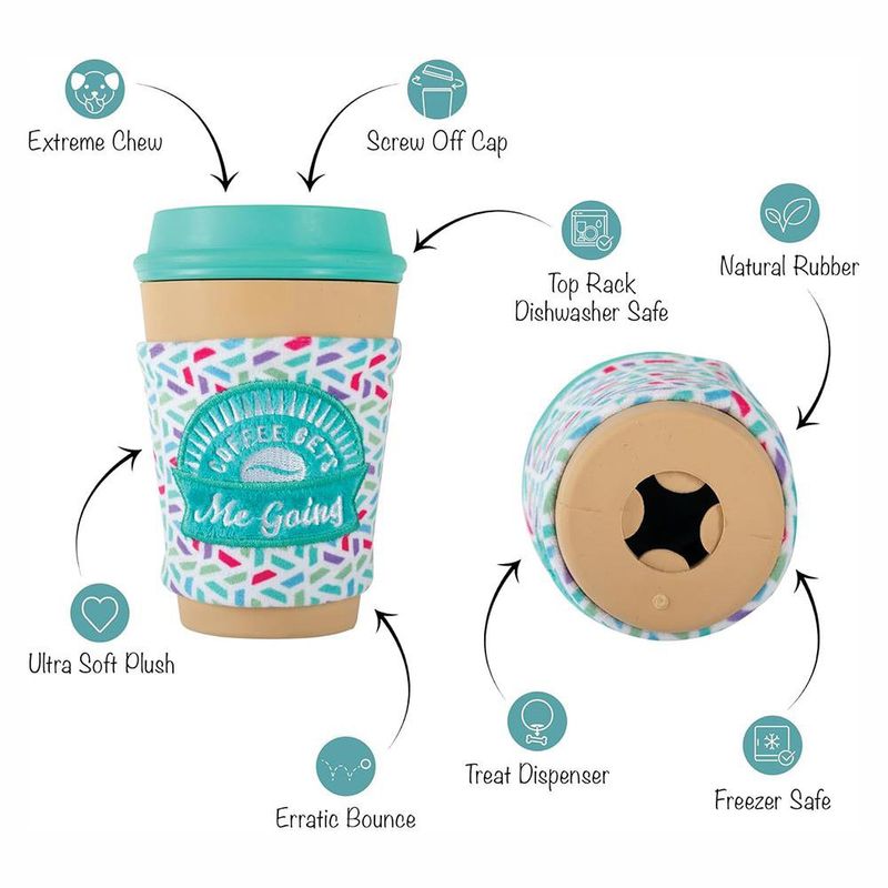 Juguete para Perro Vaso de Café