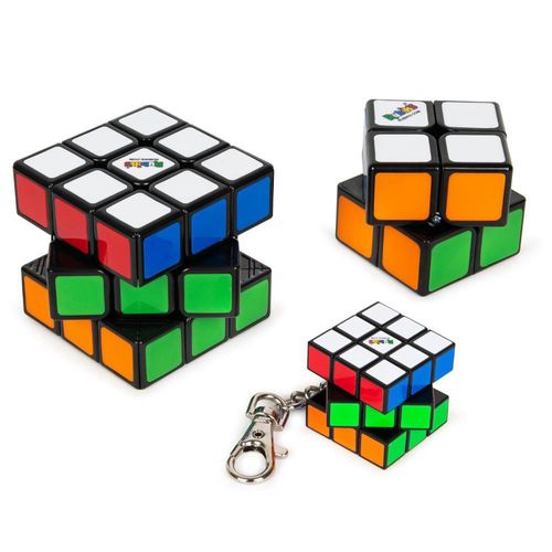 Set Familiar Rubik's Cubo 3x3, 2x2 y Llavero