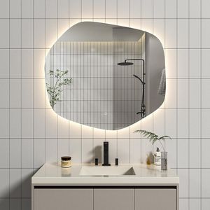 Espejo Asimétrico LED 100 X 90 Cm - Viva