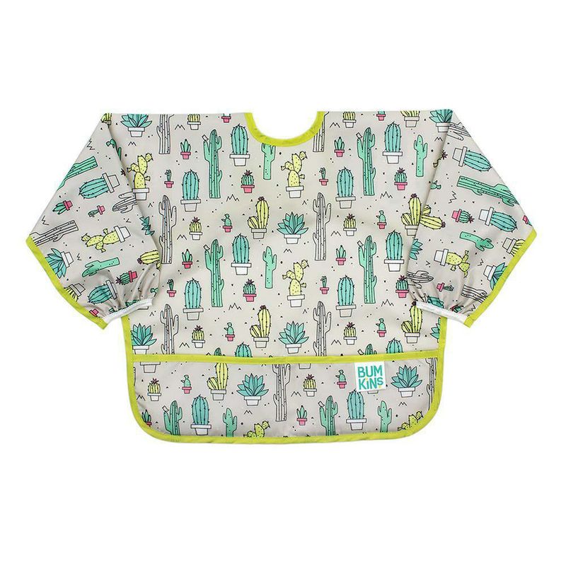 Babero Plástico Diseño Cactus - Bumkins