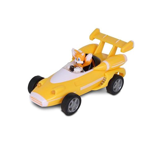 Vehículo Pull Back de Tails de Sonic All Stars Racing