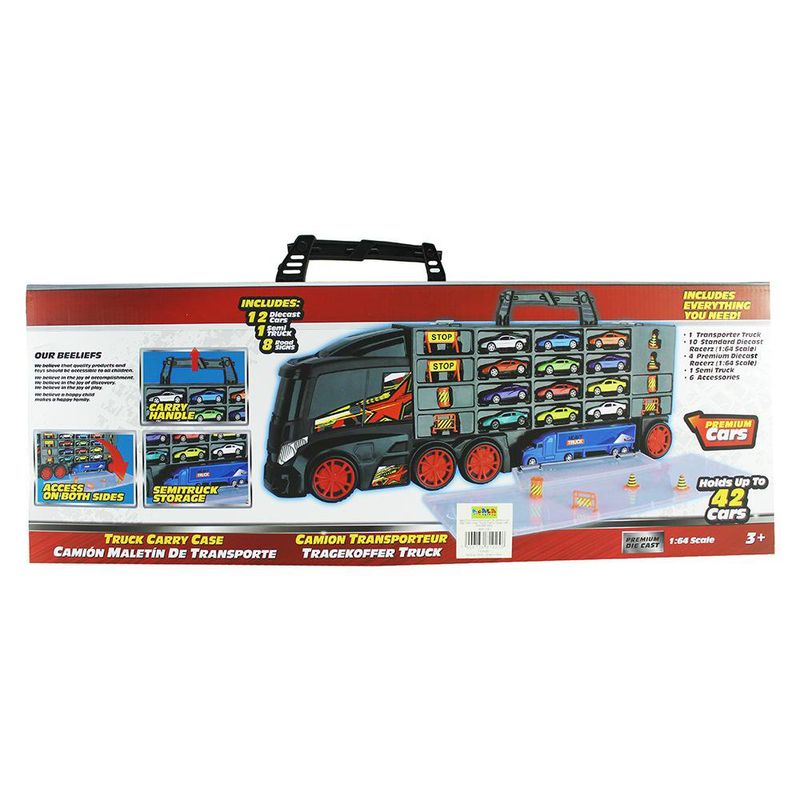Camión Maletín Transportador de Vehículos 21 Pzas