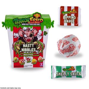 Terror Fried Mordisco Asqueroso con Juguete Sorpresa