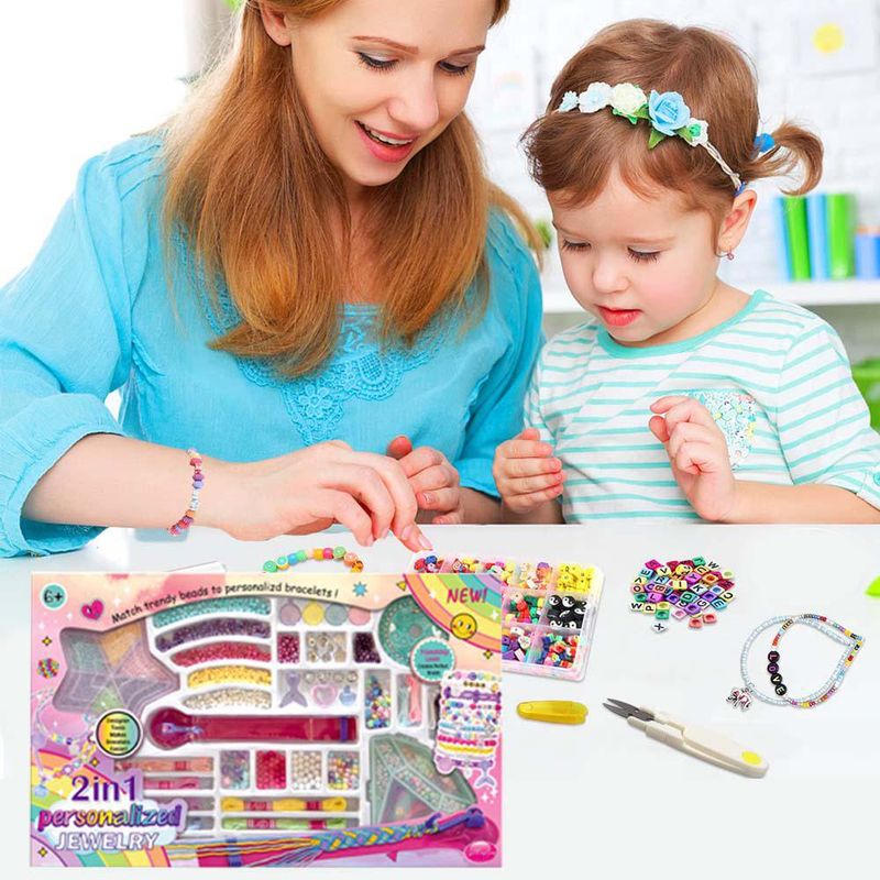 Set de Cuentas 2 en 1 para Pulseras Personalizadas