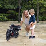 Triciclo Explorador Plegable 4 en 1 Gris