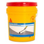 Impermeabilizante Acril Techo Power Blanco con Fibra Rojo 5 Galones