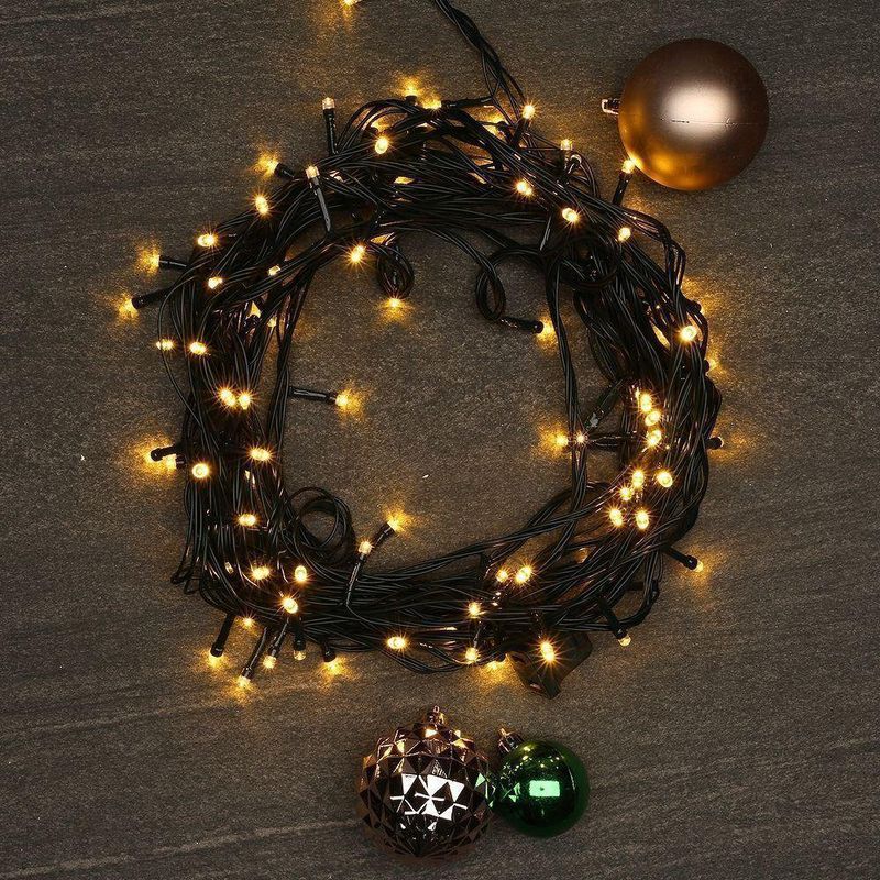 Serie LED Cálida de 100 Luces y 8 Funciones