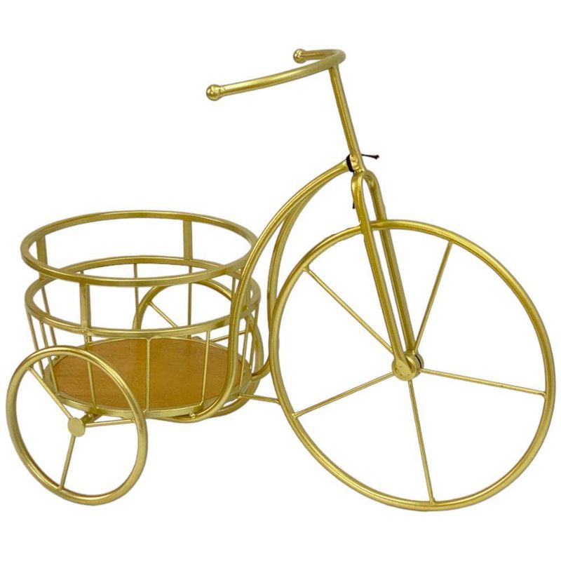 Bicicleta Decorativa de Metal para Macetas