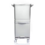Basurero de Plástico con 3 Compartimientos 45 L