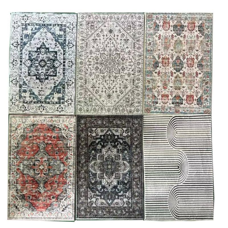 Alfombra Lavable Faux Diseños Surtidos