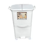 Basurero de Plástico con 3 Compartimientos 45 L