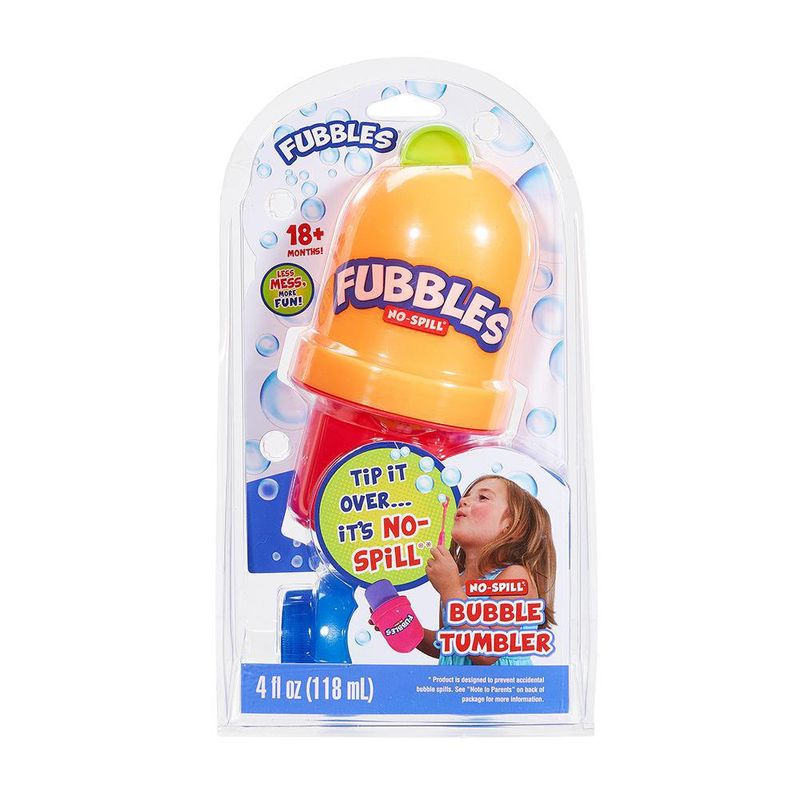 Mini Bubble Fubbles No-Spill 118 Ml Diseños Surtidos