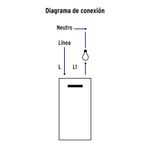 Interruptor 2 Polos 1 Modulo Lisboa Blanco - Volteck