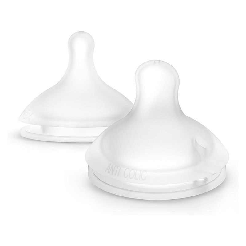 Set de 2 Tetinas Flujo Lento con Sistema Anticólico- Suavinex