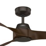 Ventilador de Techo Mosley 3 Aspas Café Hunter 52 Plg