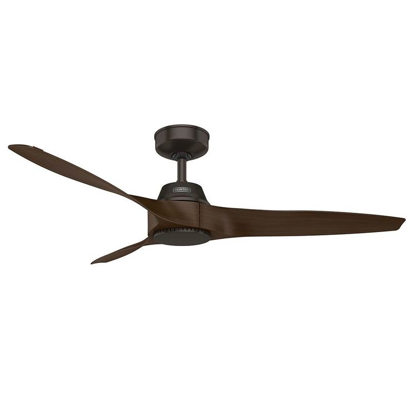Ventilador de Techo Mosley 3 Aspas Café Hunter 52 Plg