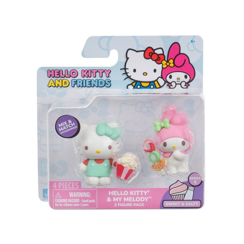 Pack de 2 Figuras Hello Kitty y Amigos