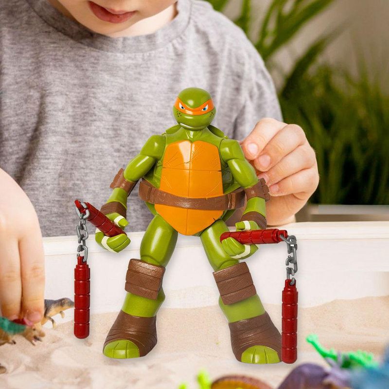Figura De Acción Miguel Ángel - Teenage Mutant Ninja Turtles
