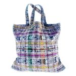 Bolsa de Tela Típica para Compras 43x39 Cm