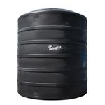 Tanque para Agua Industrial Negro Ref 20% 10,000 L