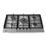 Cooktop a Gas 30 Plg 5 Quemadores Acero Inoxidable