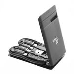 Estuche Portátil Multifuncional para Almacenamiento con Cable Tipo C