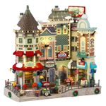 Tiendas de la Villa de Santa con Luz Estática