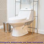 Sanitario de Una Pieza con Descarga Dual y Diseño Compacto