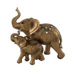 Elefante Color Bronce 18x10x18 Cm