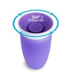 Vaso Entrenador Con Tapa Miracle 360˚ Morado - Munchkin