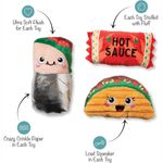 Set de 3 Juguetes para Perro I Got The Hot For U